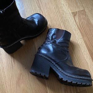Vintage Lower East Side platform 90s boot